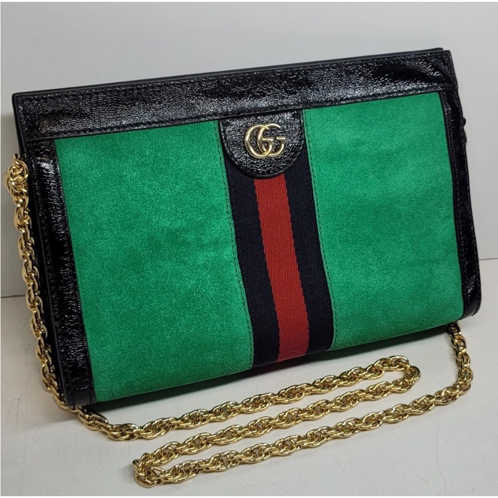 SOLD ❌Gucci Ophida Meduim Suede Shoulder Bag 🔥